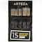 Arteza® 15 Piece Handmade Taklon Miniature Detail Brush Set